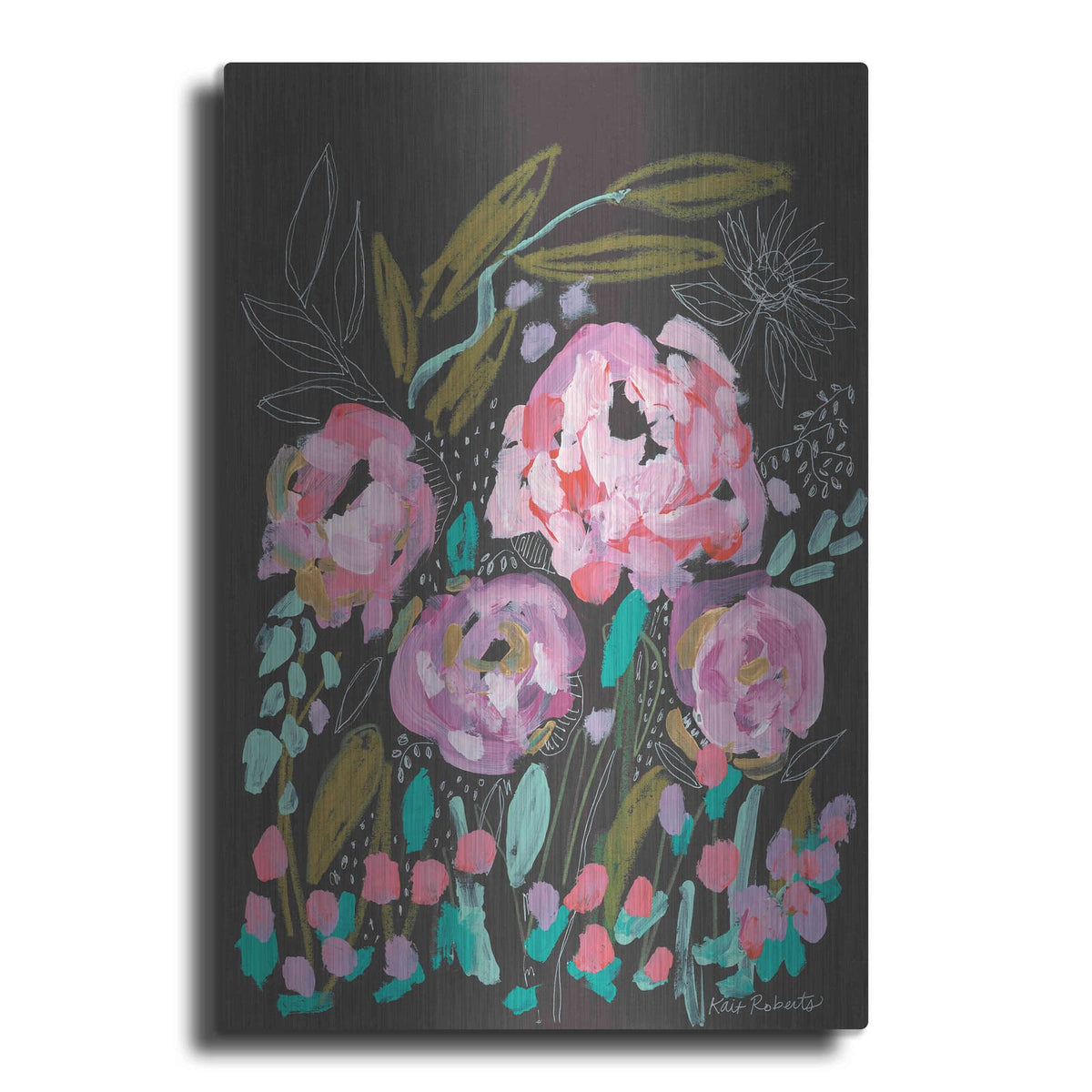 'Faerie Garden' by Kait Roberts – Metal Wall Art