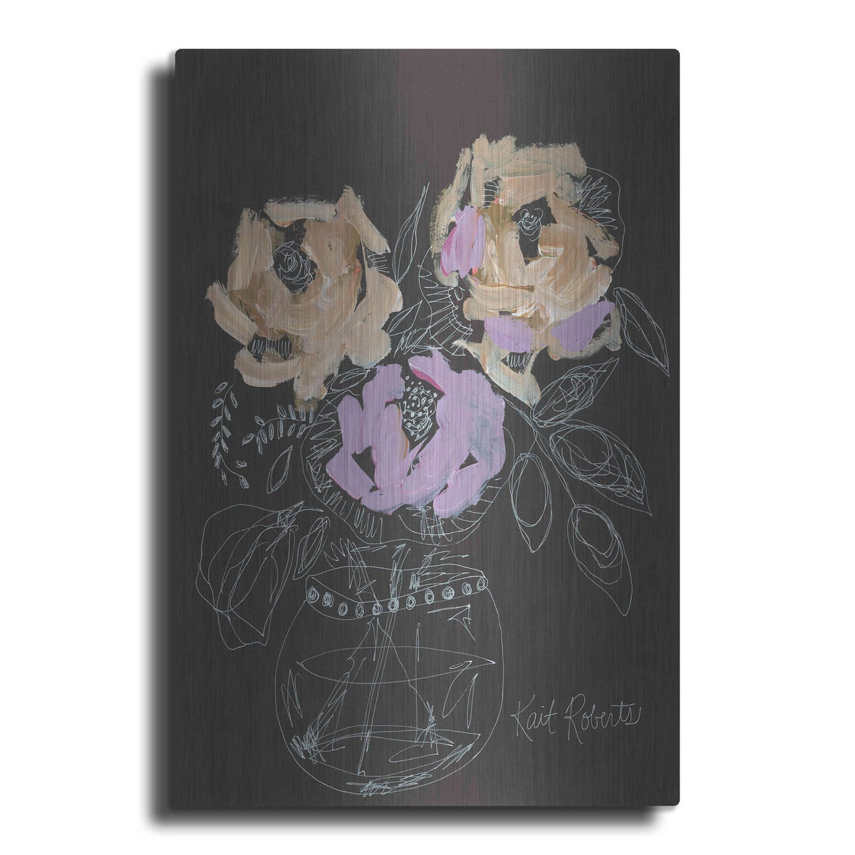 'Swooning for You' by Kait Roberts – Metal Wall Art