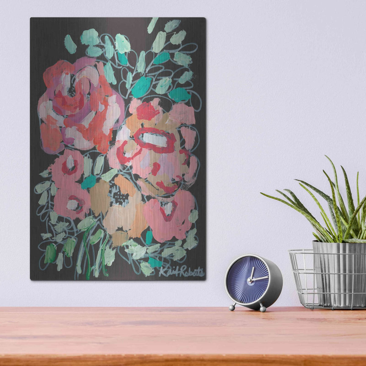 'You Amaze Me' by Kait Roberts – Metal Wall Art, 12x16 room view