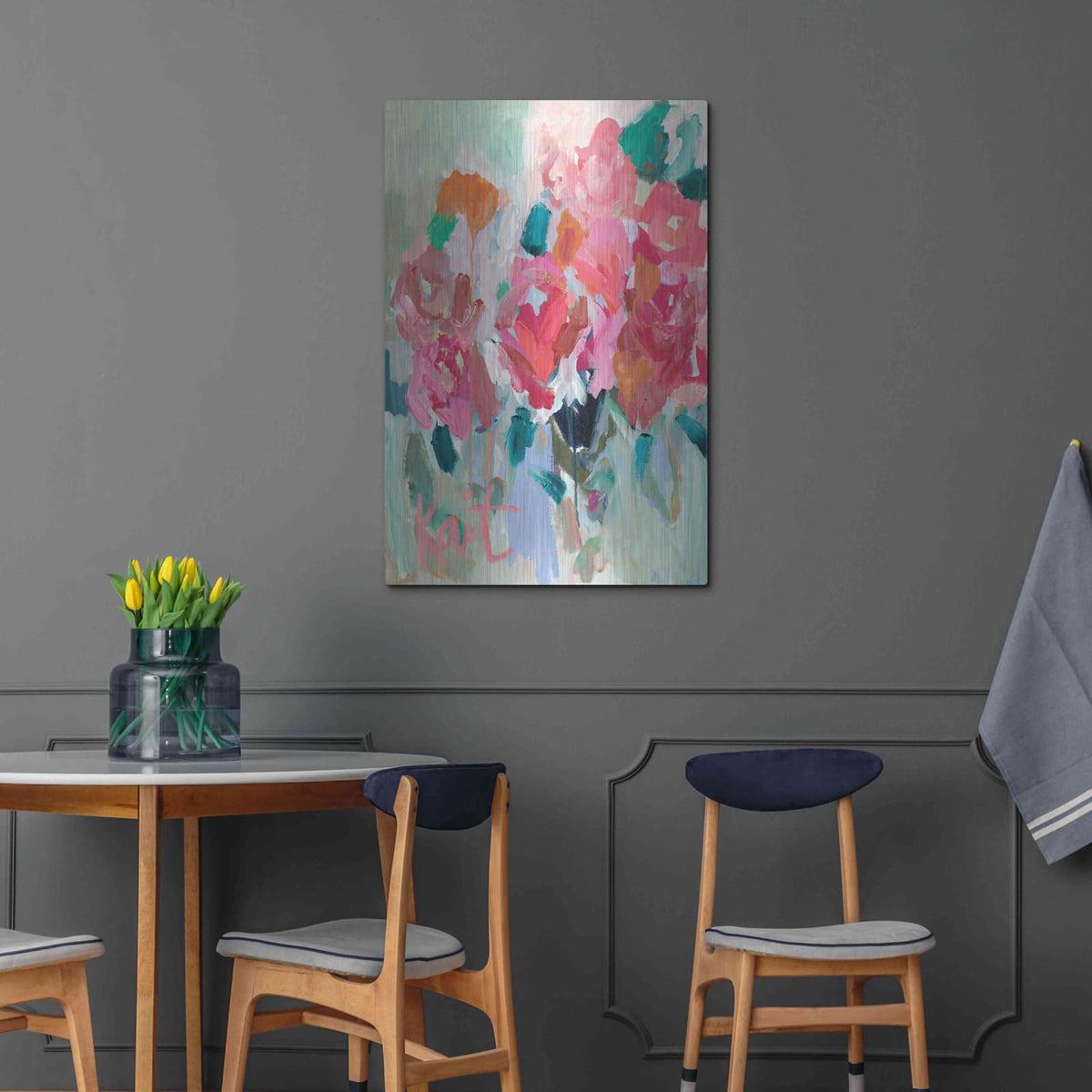 'Plant Dreams' by Kait Roberts – Metal Wall Art, 24x36 room view