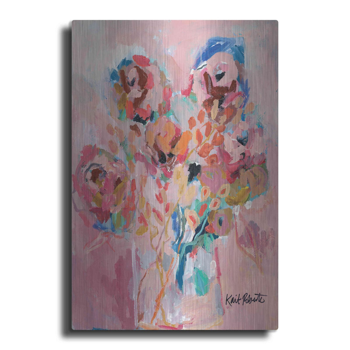 'Dream Blooms' by Kait Roberts – Metal Wall Art