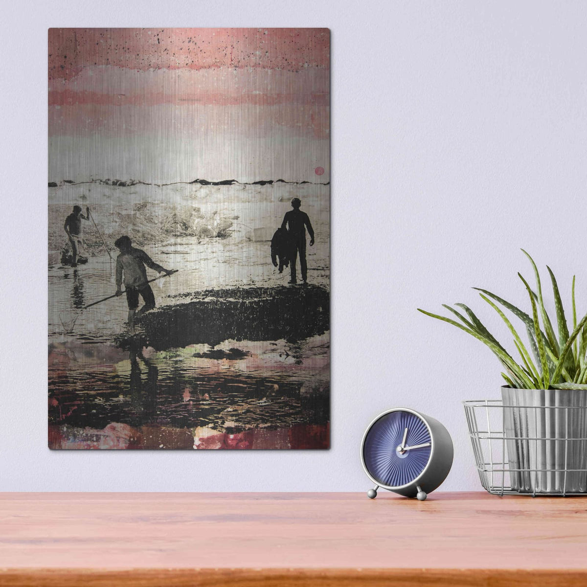 'Buddies' by DB Waterman – Metal Wall Art, 12x16 room view