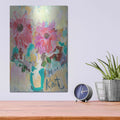 'In My Heart We're Always Kissing' by Kait Roberts – Metal Wall Art, 12x16 room view