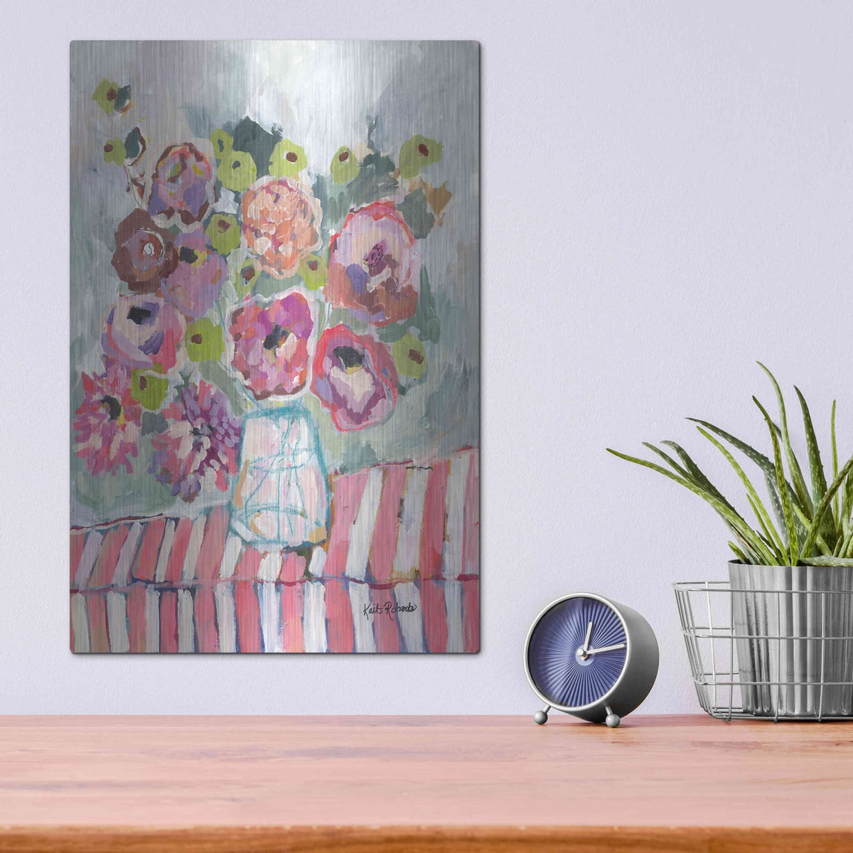 'They Can't Order Me to Stop Dreaming' by Kait Roberts – Metal Wall Art, 12x16 room view