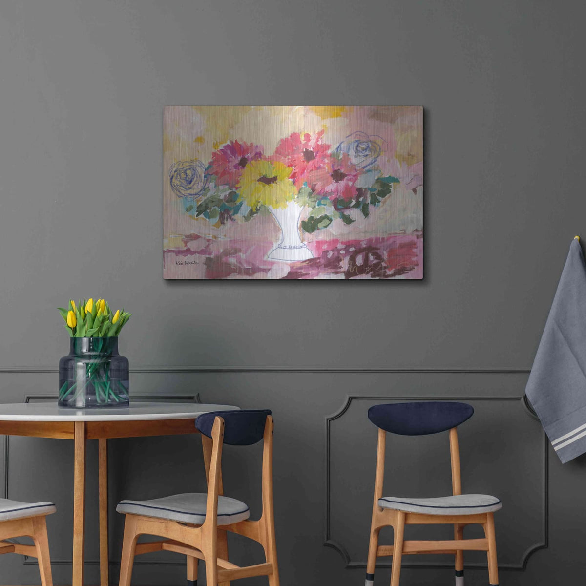 'It's All Good' by Kait Roberts – Metal Wall Art, 36x24 room view