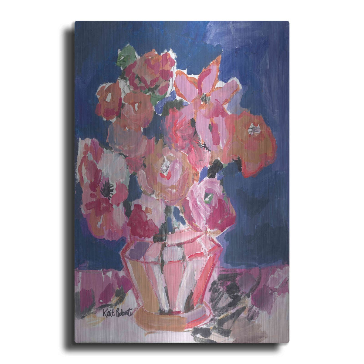 'Flowers for Barbara' by Kait Roberts – Metal Wall Art
