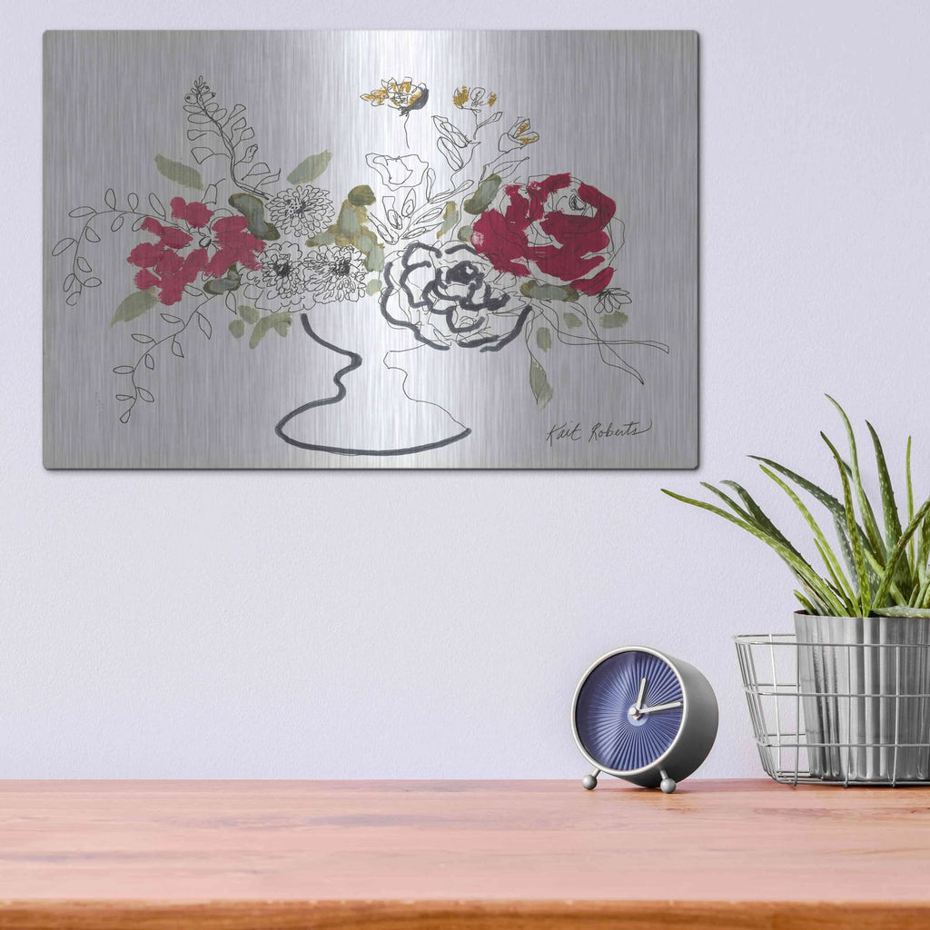 'Grow With Me' by Kait Roberts – Metal Wall Art, 16x12 room view