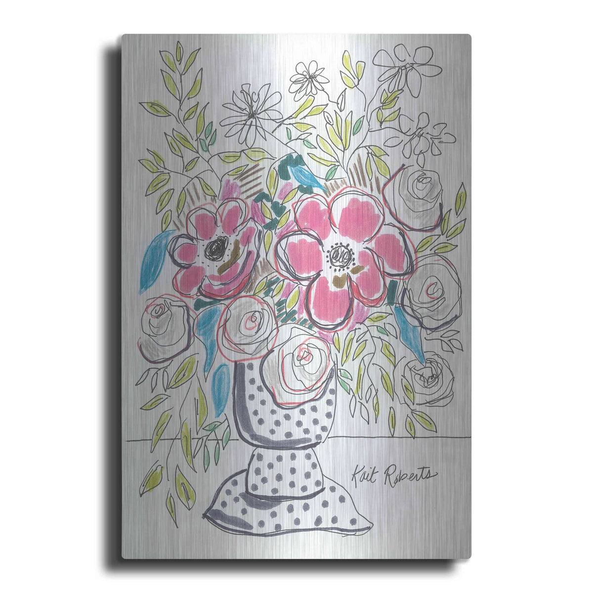 'You Are Loved' by Kait Roberts – Metal Wall Art