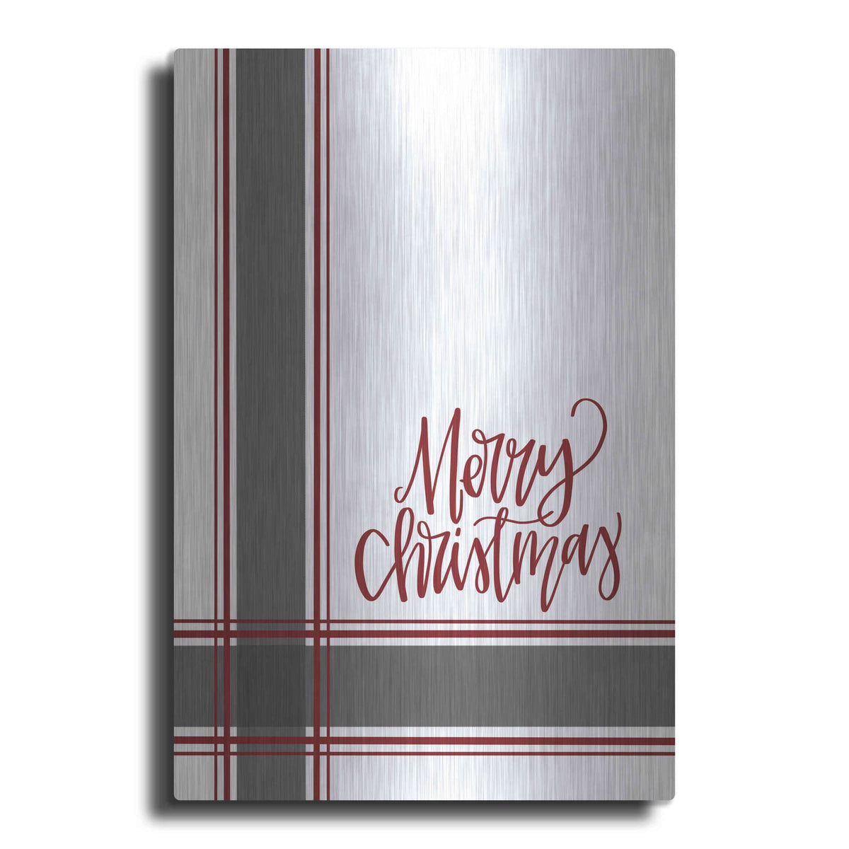 'Farmhouse Merry Christmas' by Lisa Larson – Metal Wall Art