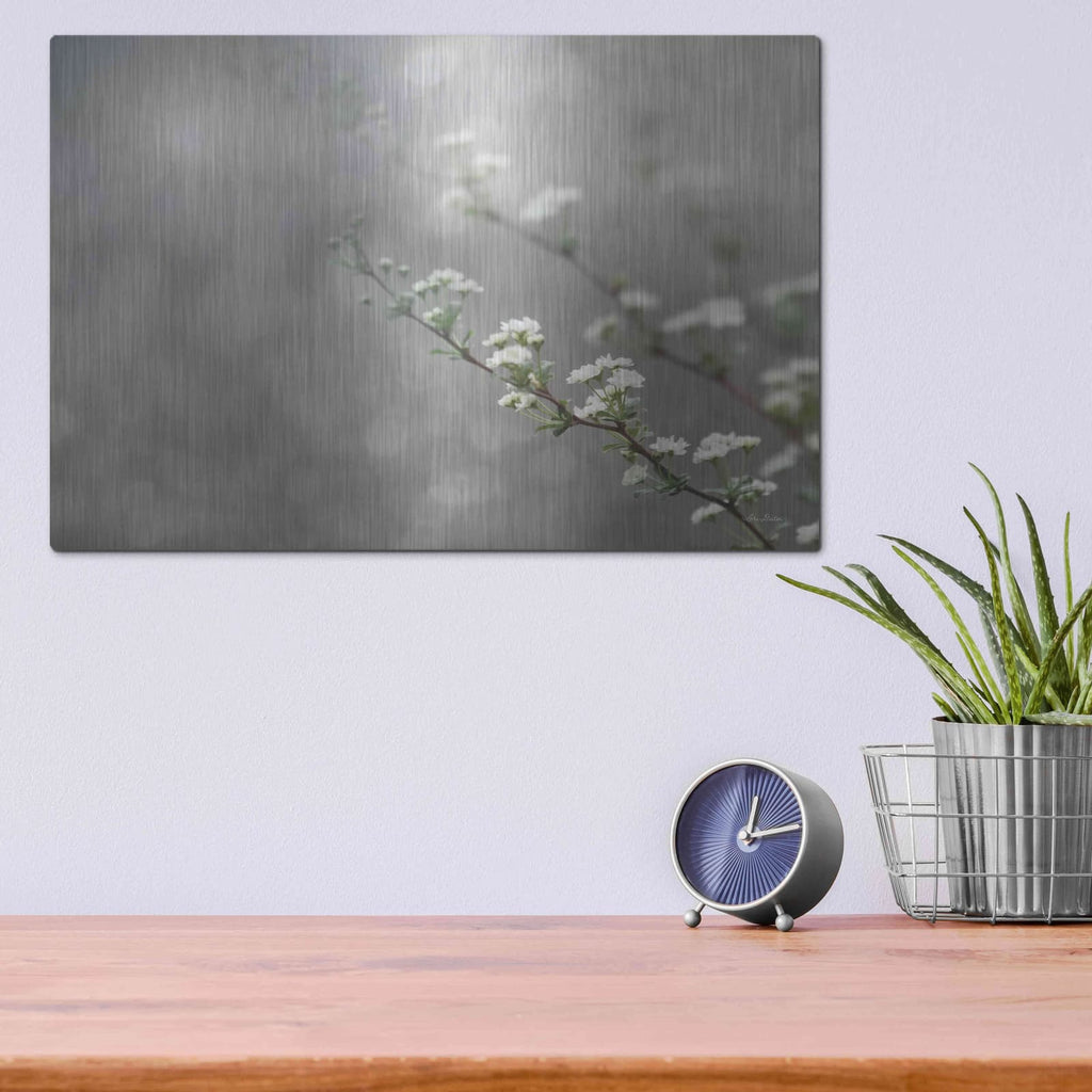 'Floral Dreams' by Lori Deiter – Metal Wall Art, 16x12 room view