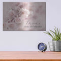 'Moms Make Life Beautiful' by Lori Deiter – Metal Wall Art, 16x12 room view