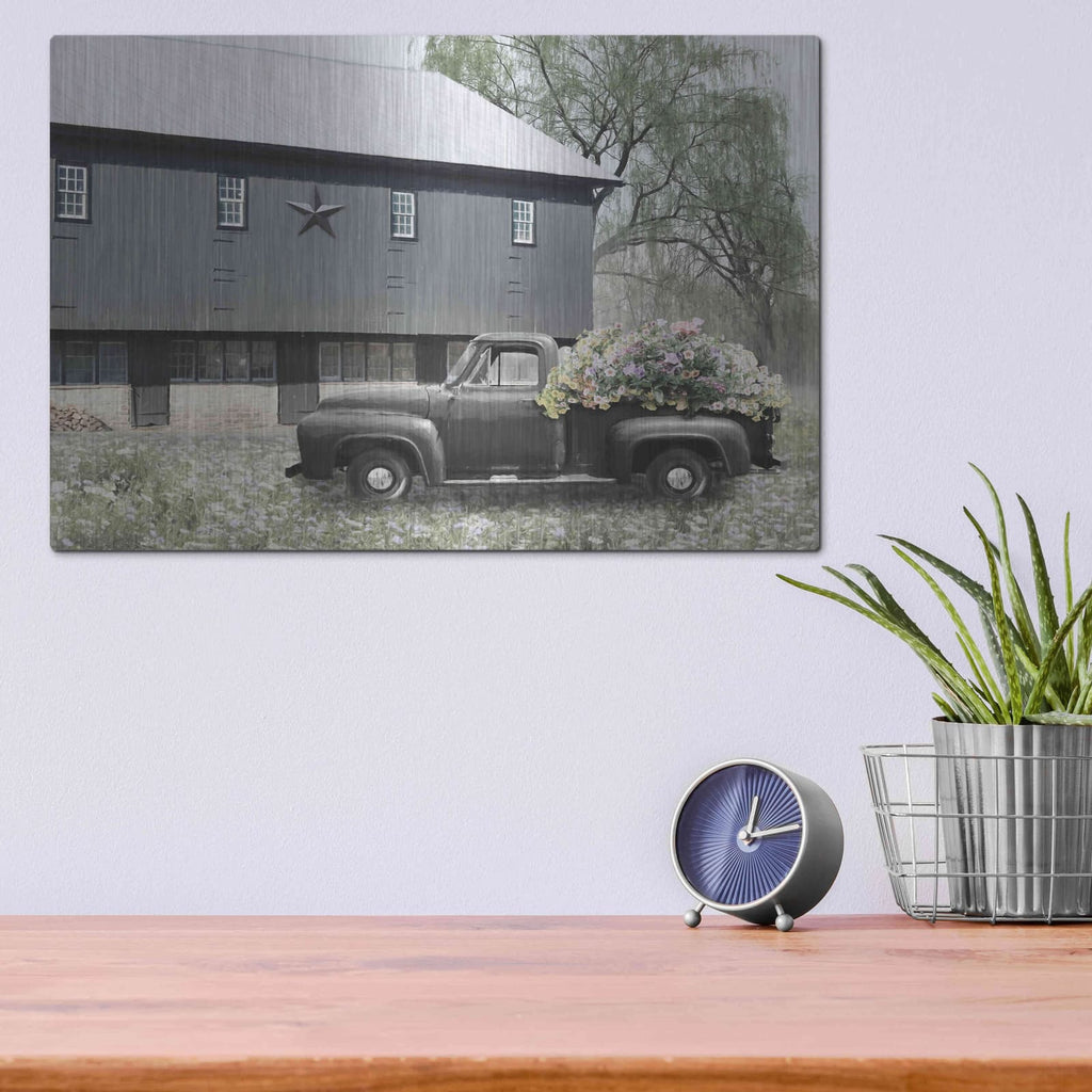 'High on Summertime' by Lori Deiter – Metal Wall Art, 16x12 room view