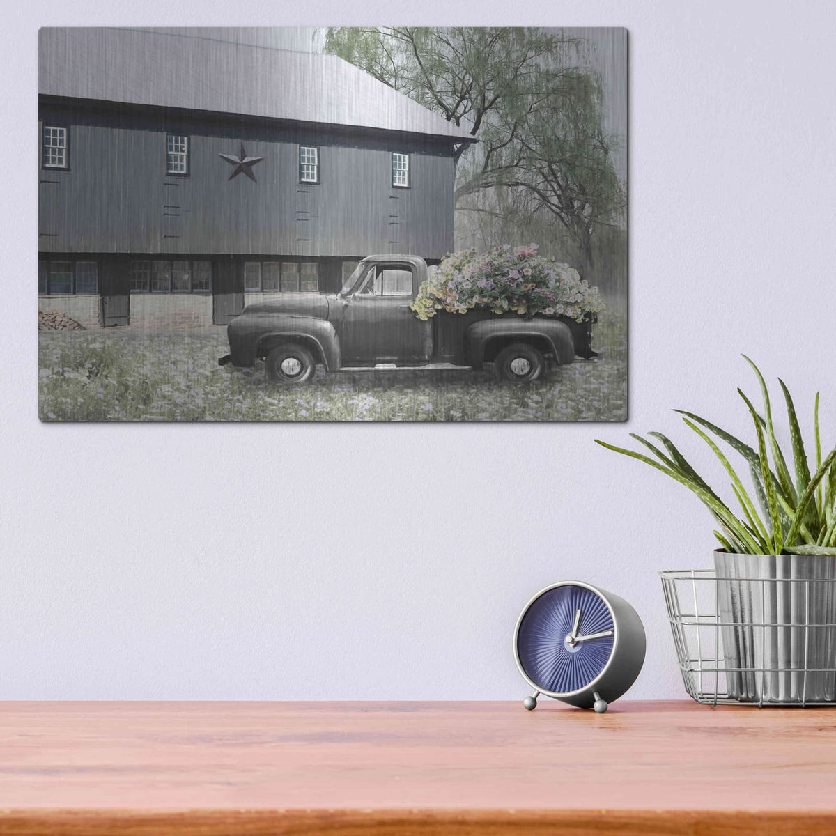 'High on Summertime' by Lori Deiter – Metal Wall Art, 16x12 room view