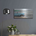 'My Wave is Waiting' by Lori Deiter – Metal Wall Art, 24x12 room view