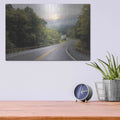 'Curve Ahead' by Lori Deiter – Metal Wall Art, 16x12 room view