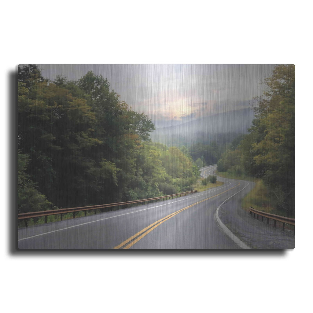 'Curve Ahead' by Lori Deiter – Metal Wall Art