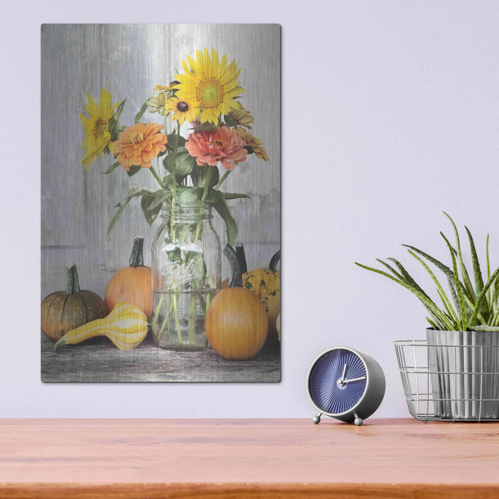 'Autumn Still Live' by Lori Deiter – Metal Wall Art, 12x16 room view