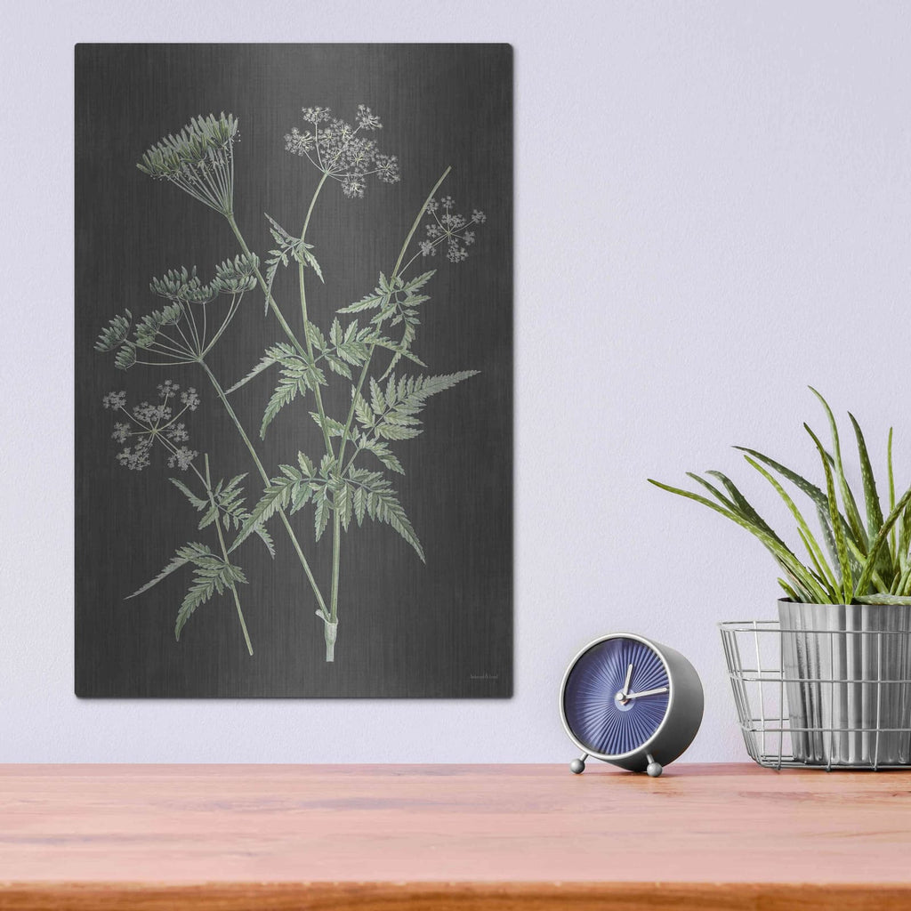 'Chives' by Lettered & Lined – Metal Wall Art, 12x16 room view