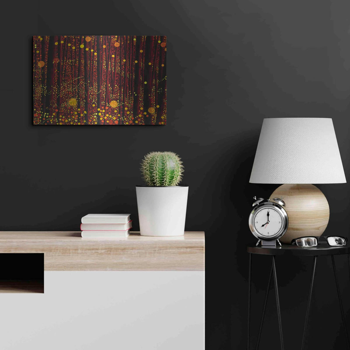 'Glow' by DB Waterman – Metal Wall Art, 24x16 room view