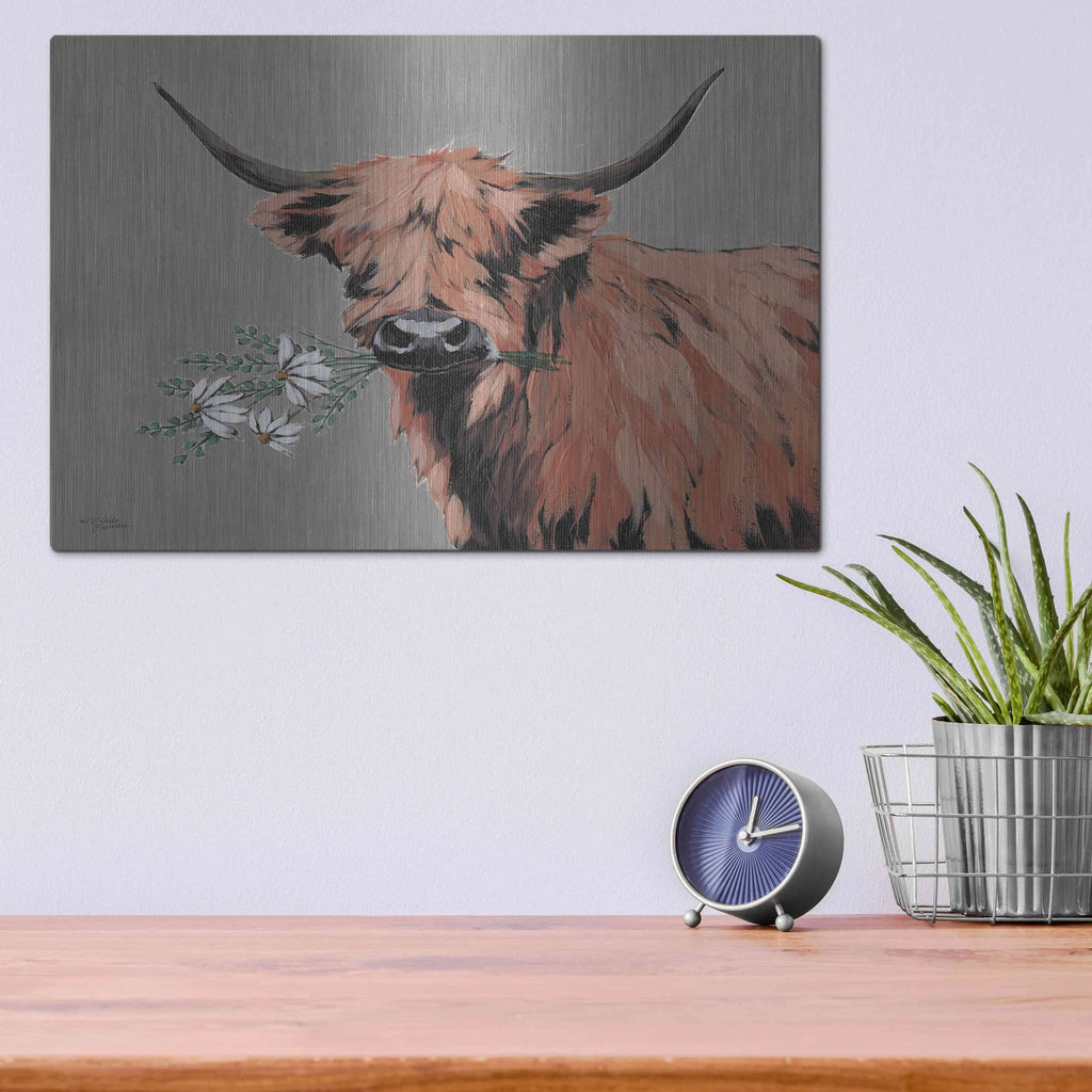 'Daisy Mae' by Michele Norman – Metal Wall Art, 16x12 room view