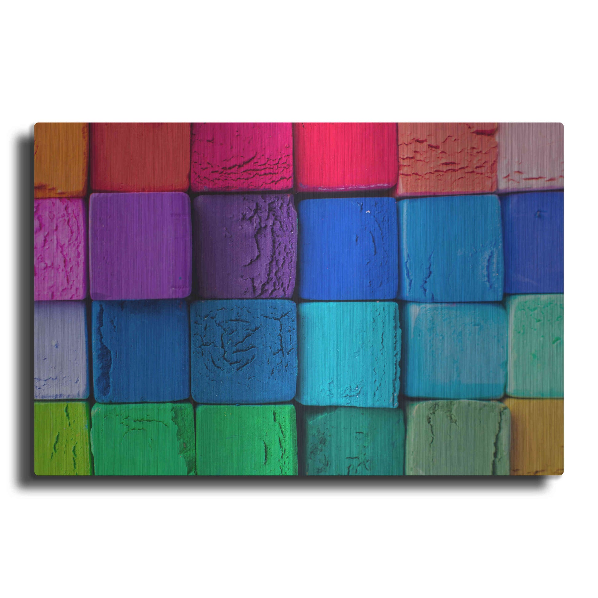 Luxe Metal Art 'Art Blocks' by Epic Portfolio, Metal Wall Art