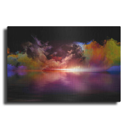 Luxe Metal Art 'Storm Surge' by Epic Portfolio, Metal Wall Art