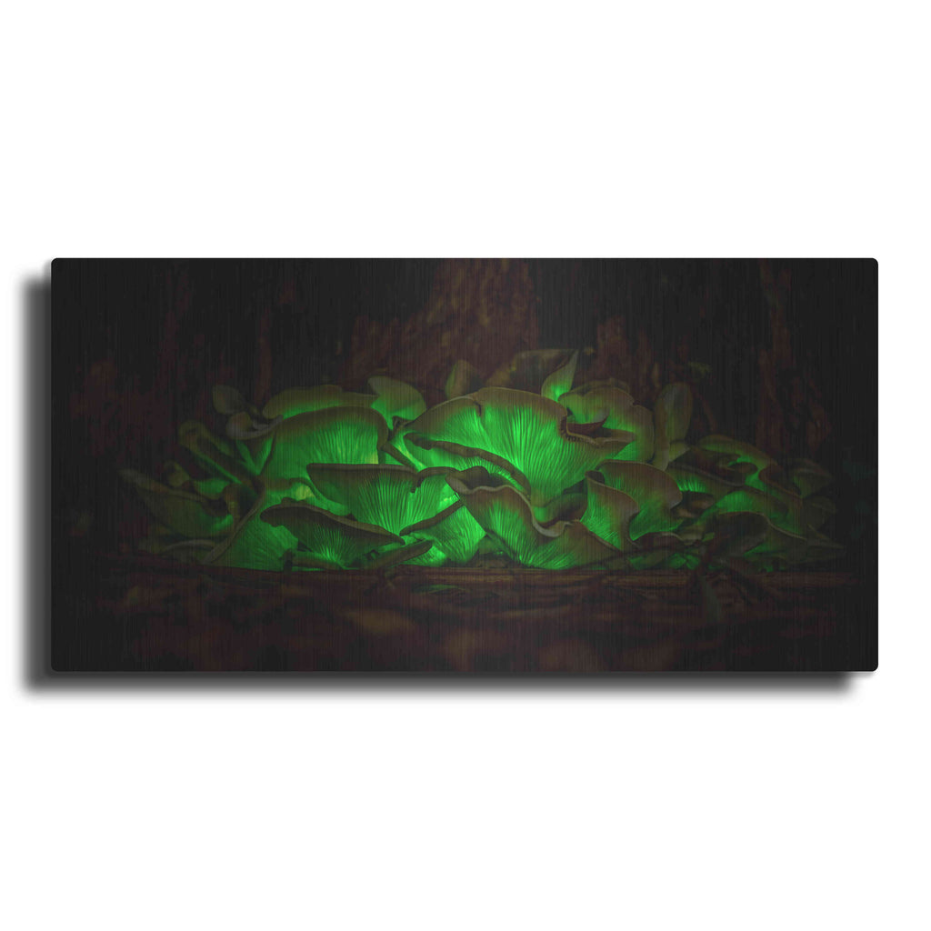 Luxe Metal Art 'Emerald Boom' by Epic Portfolio Metal Wall Art