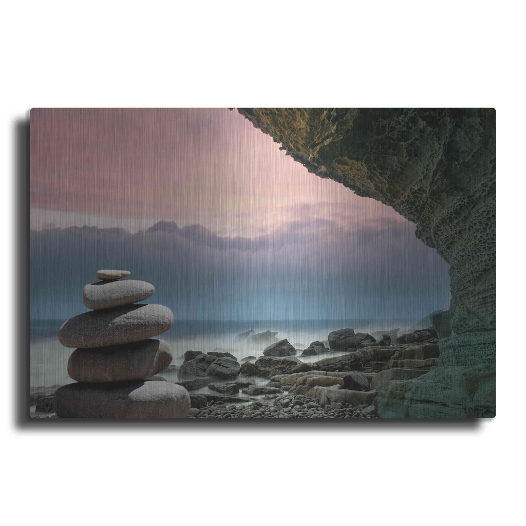 Luxe Metal Art 'Feng Shui' by Epic Portfolio Metal Wall Art
