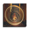 Luxe Metal Art 'Fiery Vortex' by Epic Portfolio Metal Wall Art