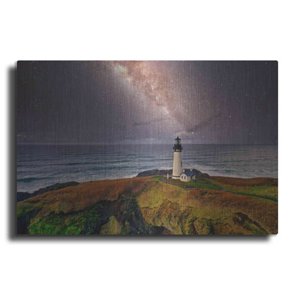 Luxe Metal Art 'Milky Way Beacon' by Epic Portfolio Metal Wall Art