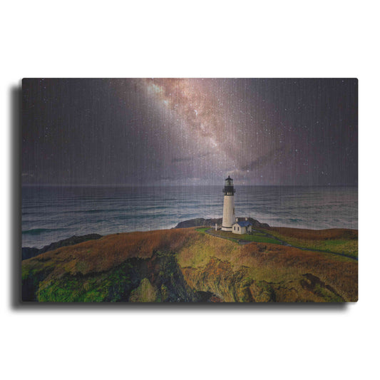Luxe Metal Art 'Milky Way Beacon' by Epic Portfolio Metal Wall Art