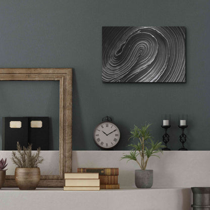 Luxe Metal Art 'Rolled Up' by Epic Portfolio Metal Wall Art,16x12