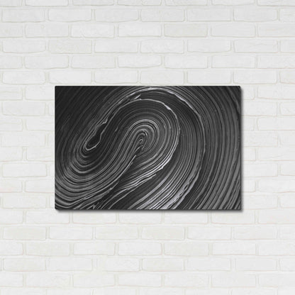 Luxe Metal Art 'Rolled Up' by Epic Portfolio Metal Wall Art,36x24