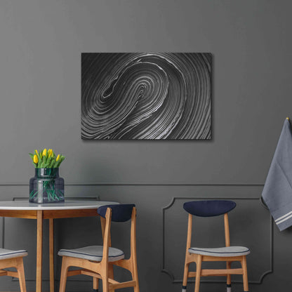 Luxe Metal Art 'Rolled Up' by Epic Portfolio Metal Wall Art,36x24