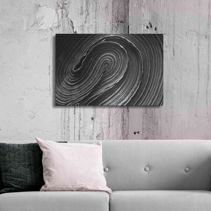 Luxe Metal Art 'Rolled Up' by Epic Portfolio Metal Wall Art,36x24