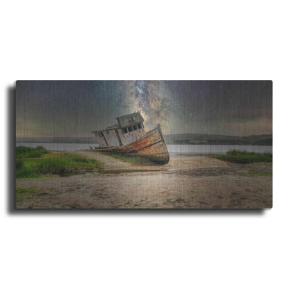 Luxe Metal Art 'Stranded' by Epic Portfolio Metal Wall Art