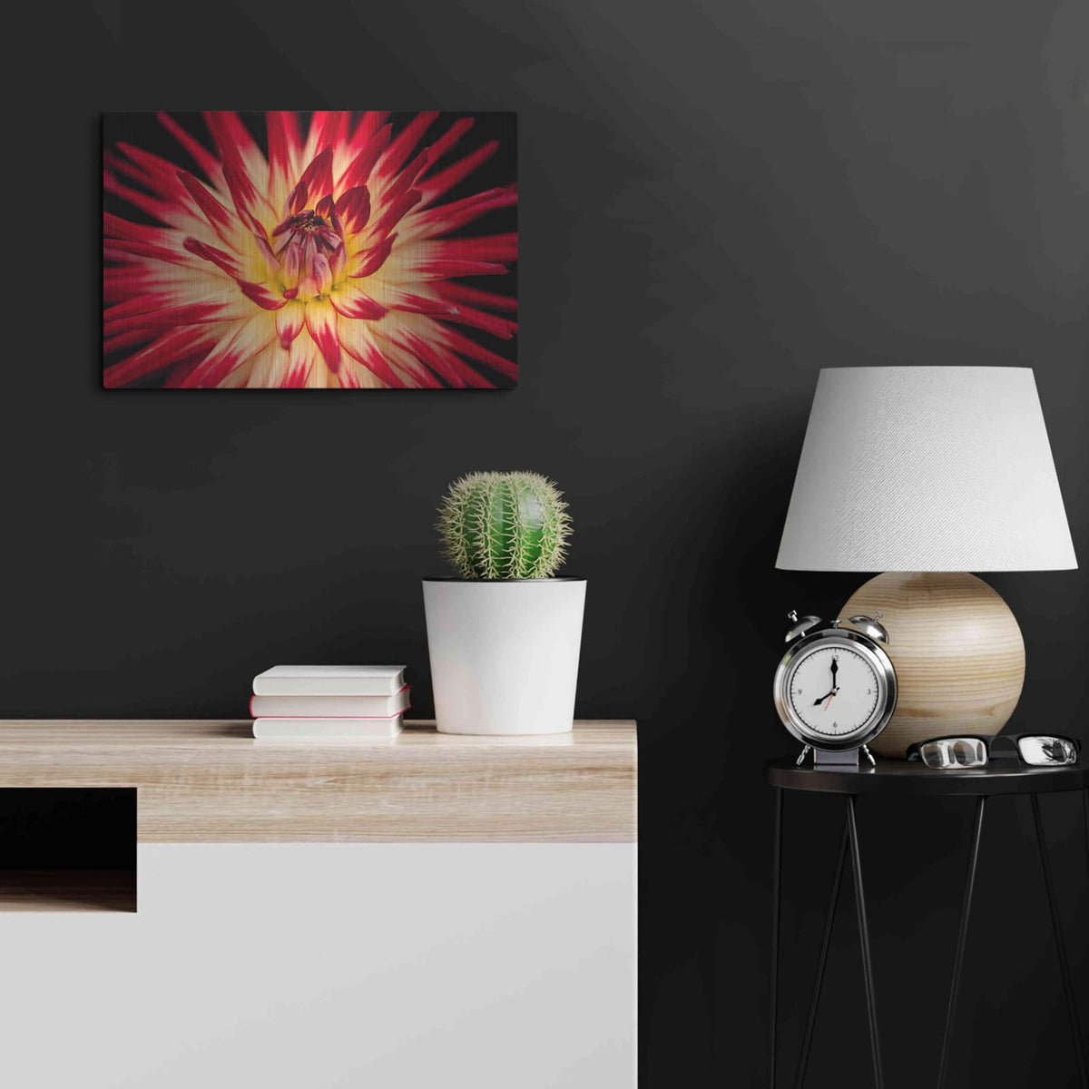 'Sunfire' by Luxe Metal Portfolio – Metal Wall Art, 24x16 room view