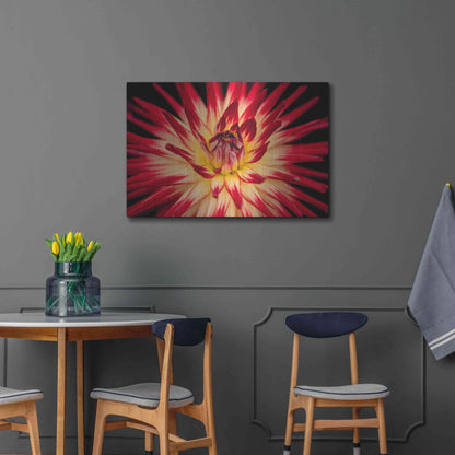 Luxe Metal Art 'Sunfire' by Epic Portfolio Metal Wall Art,36x24