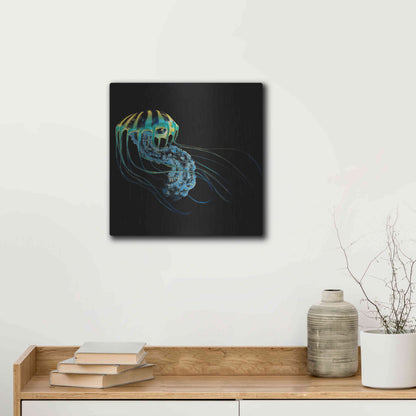 Luxe Metal Art 'The Deep Rastafari' by Epic Portfolio Metal Wall Art,12x12