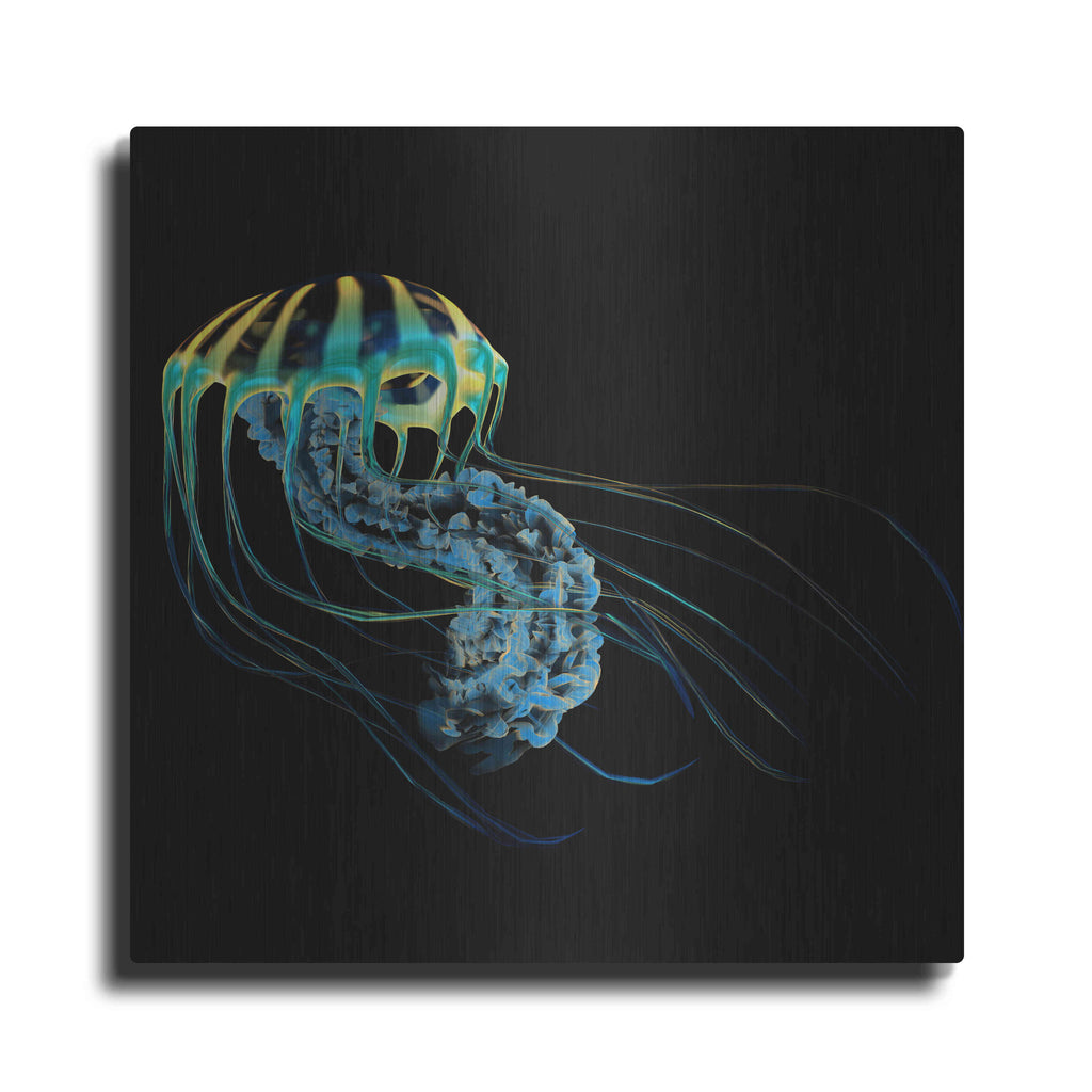 Luxe Metal Art 'The Deep Rastafari' by Epic Portfolio Metal Wall Art