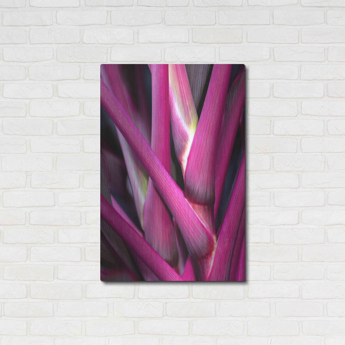 Luxe Metal Art 'The Pink Guardsman' by Epic Portfolio Metal Wall Art,24x36