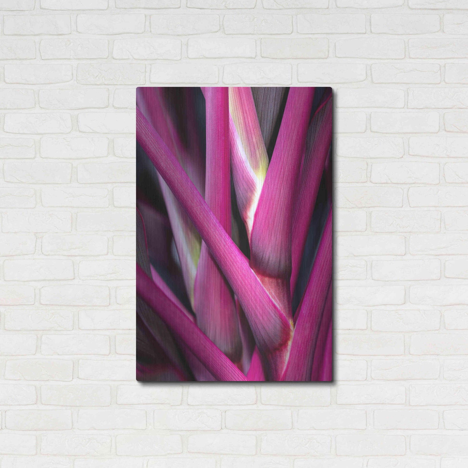 Luxe Metal Art 'The Pink Guardsman' by Epic Portfolio Metal Wall Art,24x36