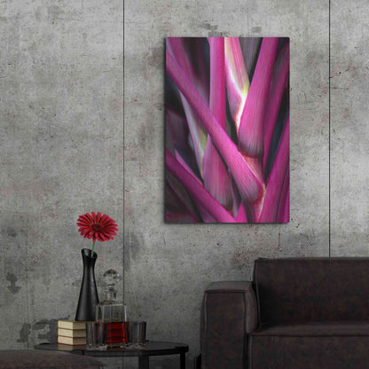 Luxe Metal Art 'The Pink Guardsman' by Epic Portfolio Metal Wall Art,24x36