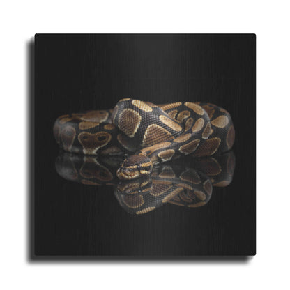 Luxe Metal Art 'Twisted' by Epic Portfolio Metal Wall Art