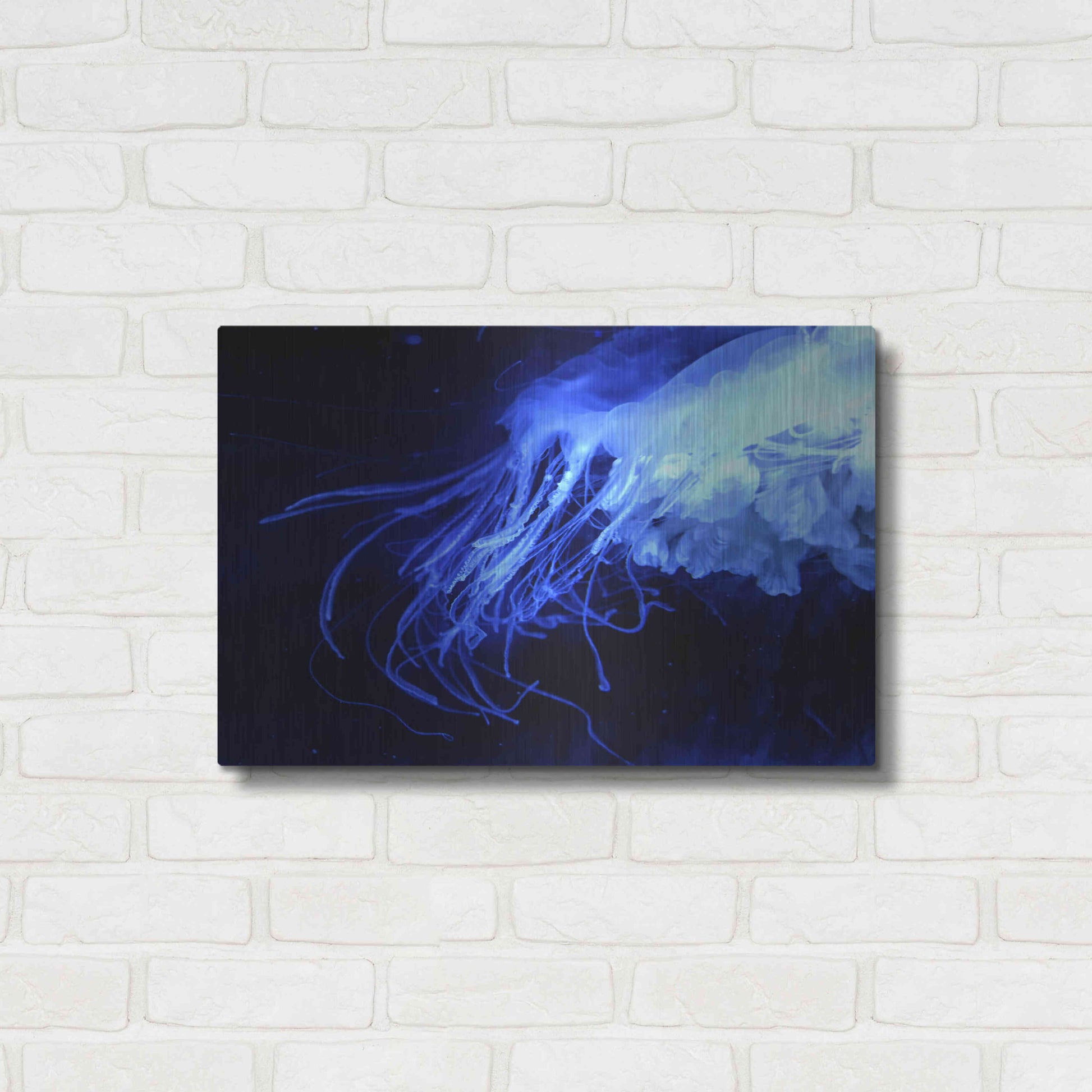 Luxe Metal Art 'Preditor' by Epic Portfolio, Metal Wall Art,24x16