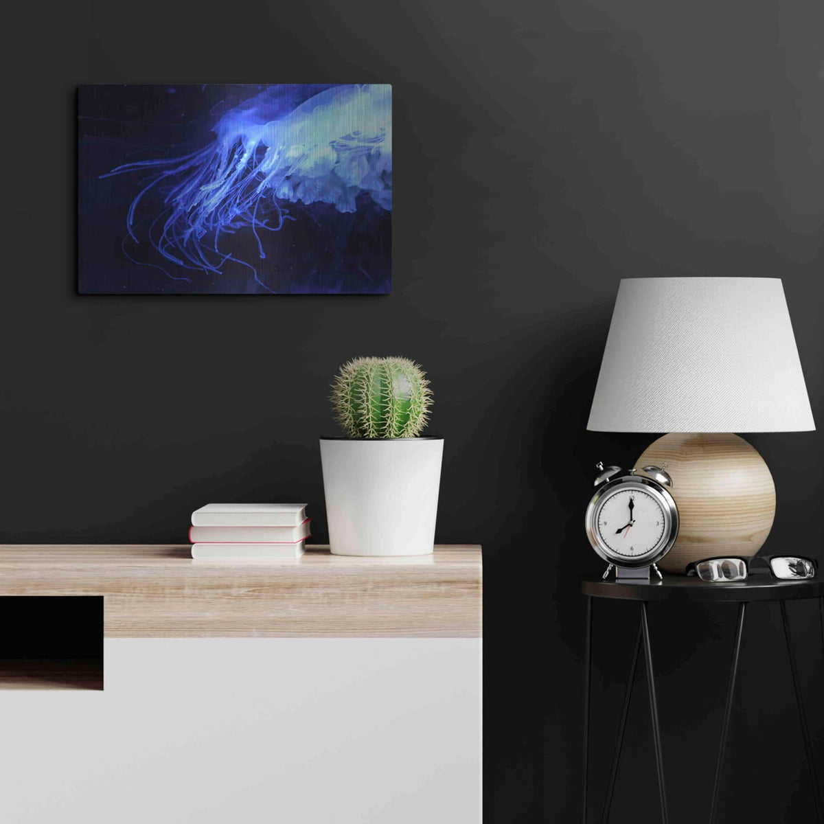 'Preditor' by Luxe Metal Portfolio – Metal Wall Art, 24x16 room view