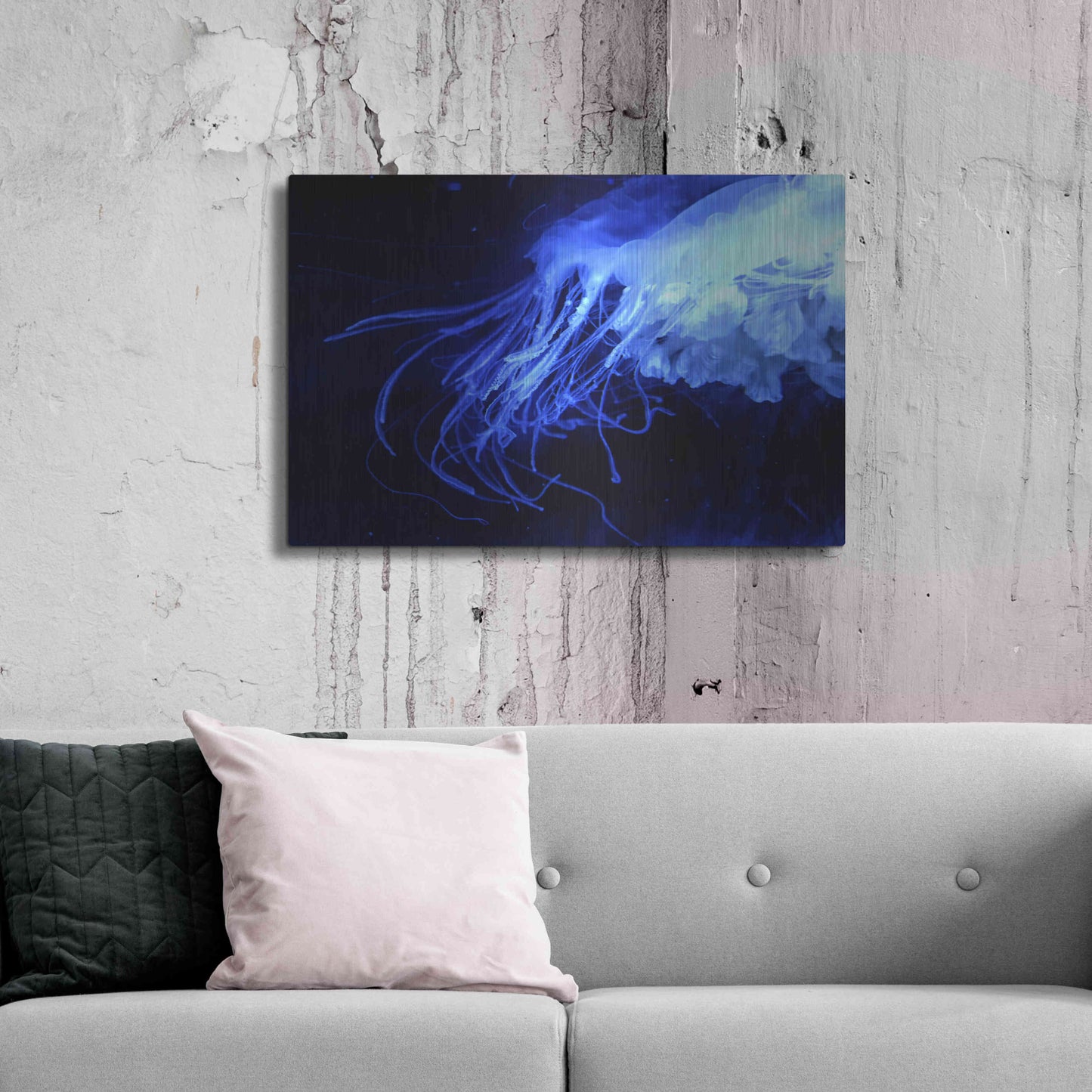 Luxe Metal Art 'Preditor' by Epic Portfolio, Metal Wall Art,36x24
