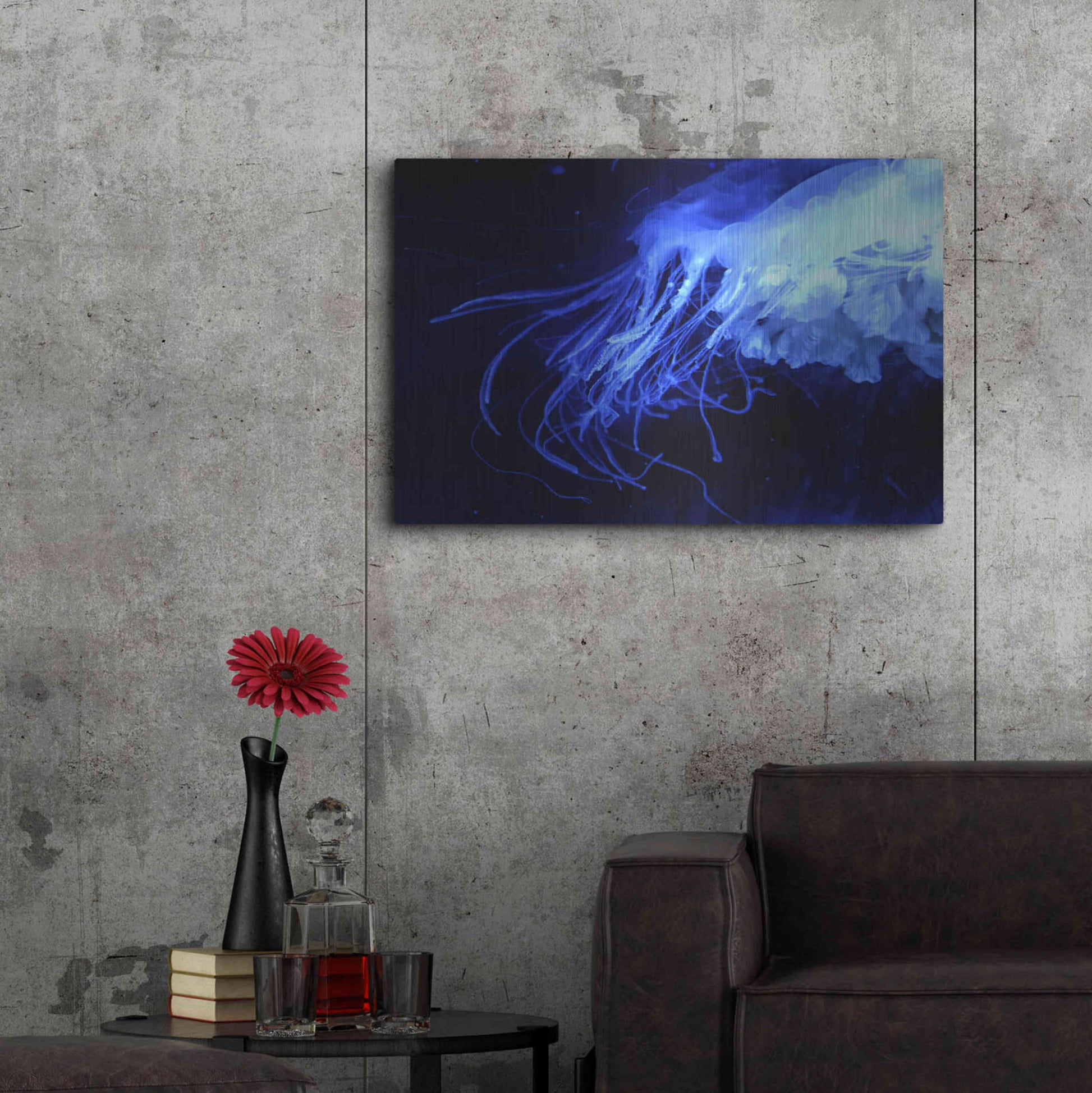 Luxe Metal Art 'Preditor' by Epic Portfolio, Metal Wall Art,36x24