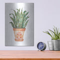 'Aztec Pot III' by Cindy Jacobs – Metal Wall Art, 12x16 room view