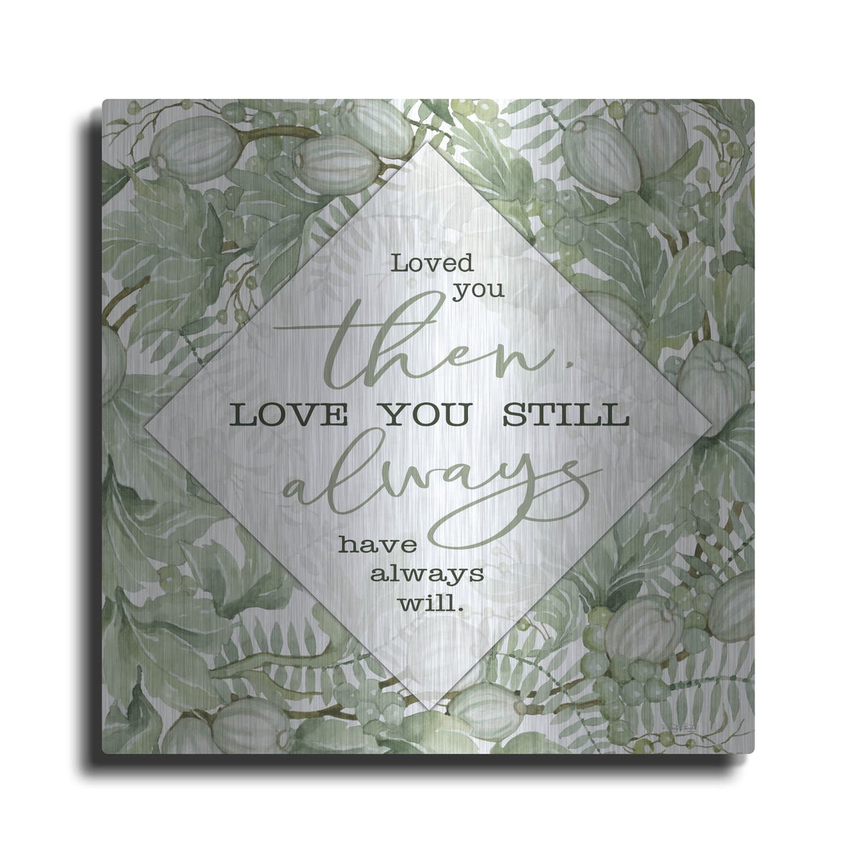 'Love You' by Cindy Jacobs – Metal Wall Art